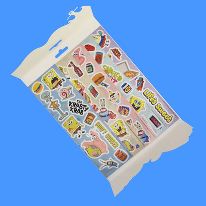 SpongeBob SquarePants-stickerset, stickers in officiële merchandise, ideaal cadeau-idee voor fans