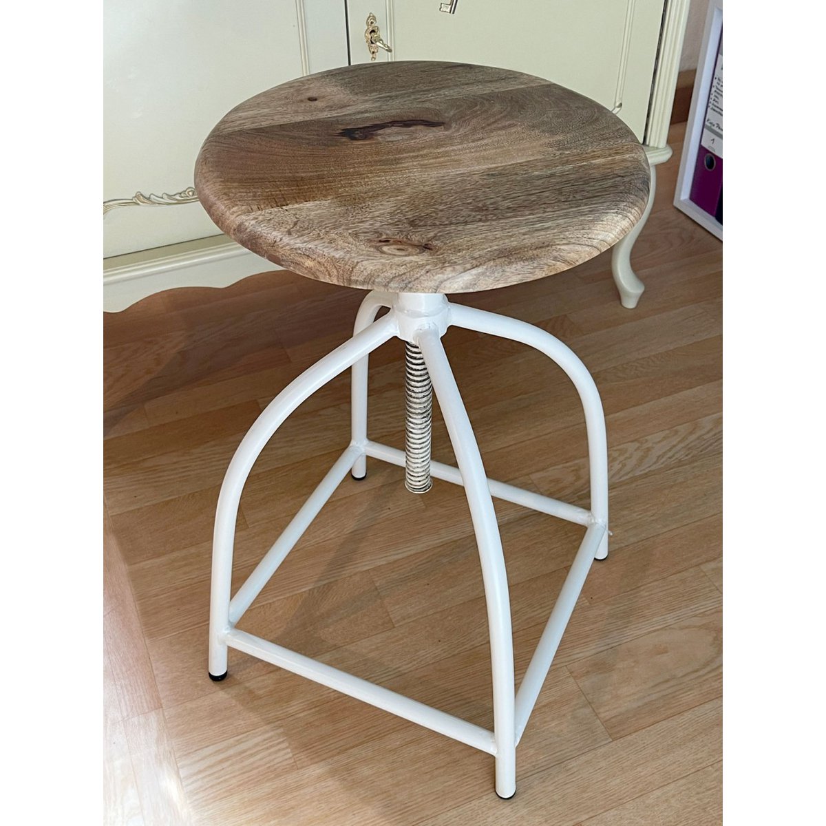 Draaikruk Set van 2 Stuks Barkruk Draaistoel Verstelbaar