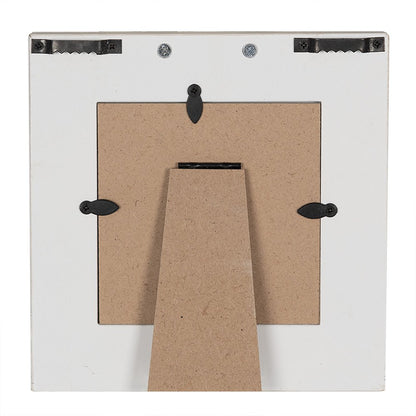 Fotolijst 10x10 cm wit MDF