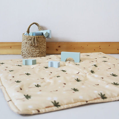 JAIPURY baby sleeping mat printed with small palm trees