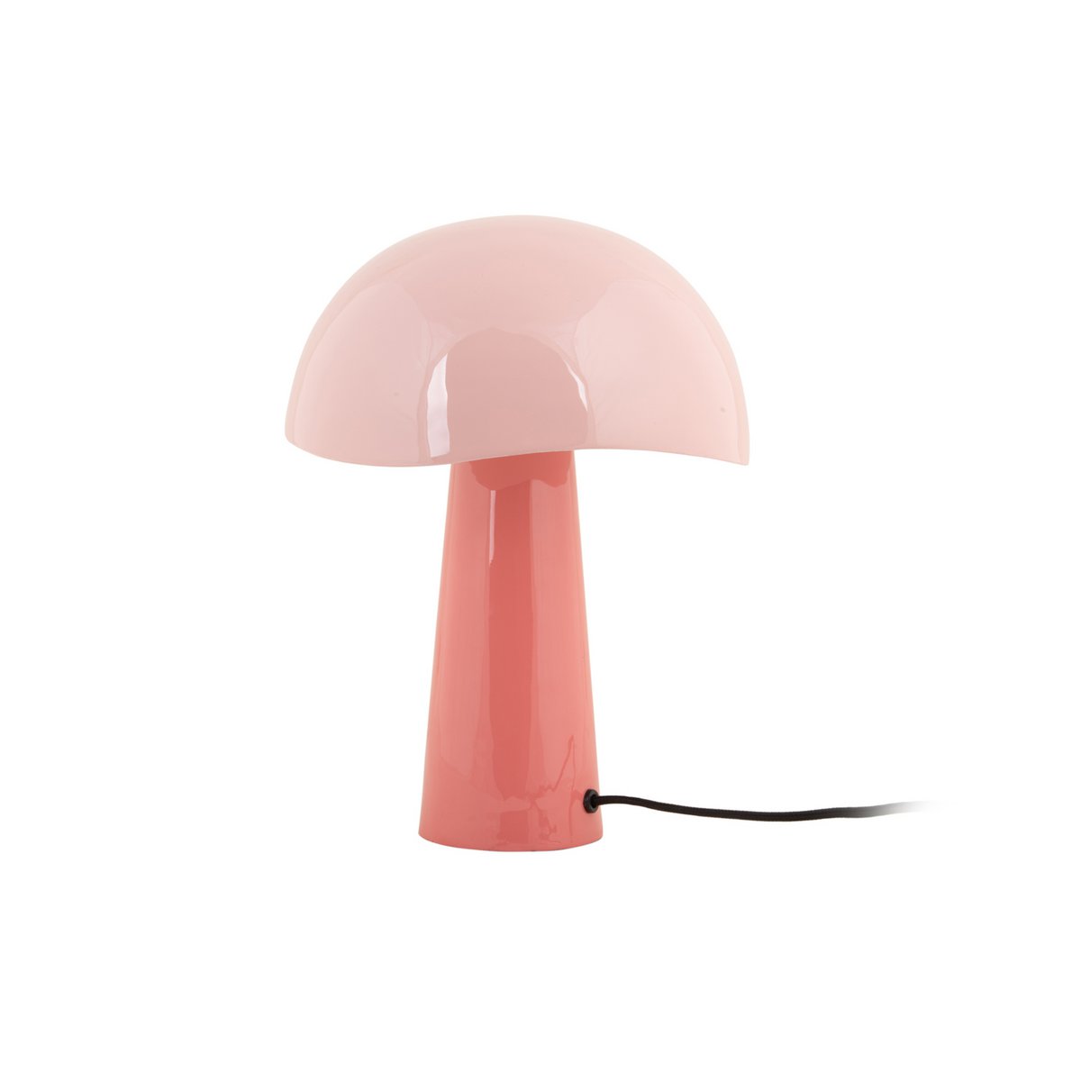 Tafellamp 25 cm roségoud ijzer