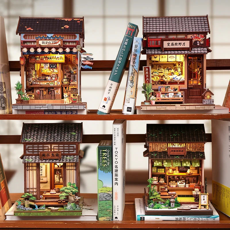 Cutebee, 3D DIY huisje, Choshi no Shitamachi, CWGC217, 16x14x19cm
