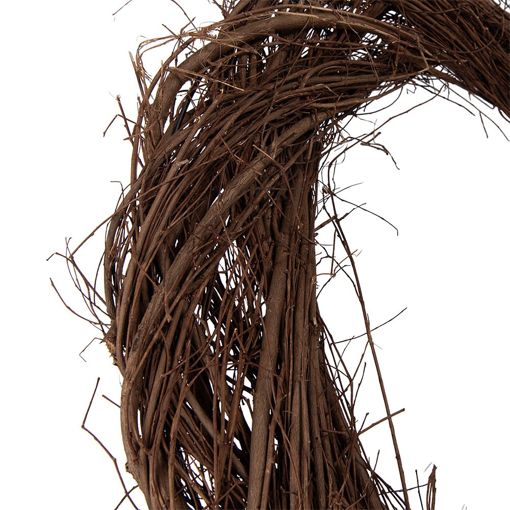 Krans Ø 55x6 cm bruin rotan