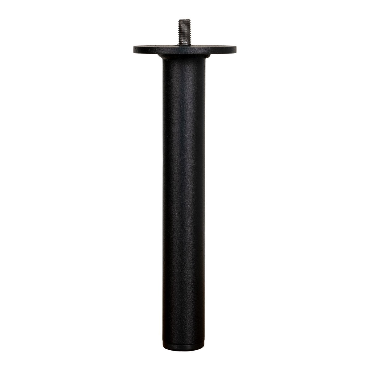 Bankpoot zwart staal 18 cm