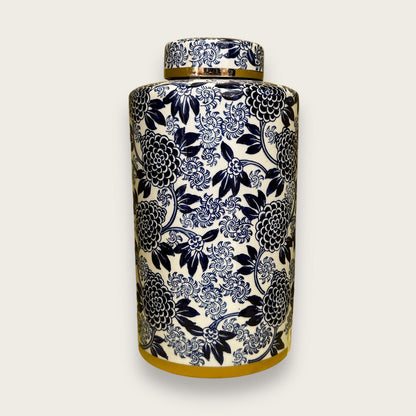 Blauw Witte Porseleinen Bloemenvaas Voor Keuken Thuis