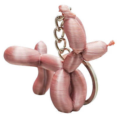 Sleutelhanger ballon hond plassend PLA