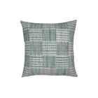 Hand woven Green – Cushion Cover – Woven Check Pattern – 45×45 cm – Urbane Hide