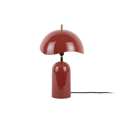 Tafellamp rood 41 cm ijzer