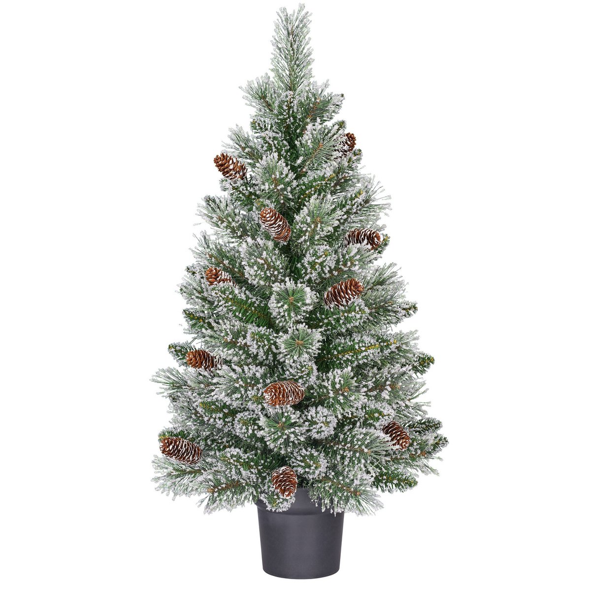 Kunstkerstboom 90 cm groen frosted