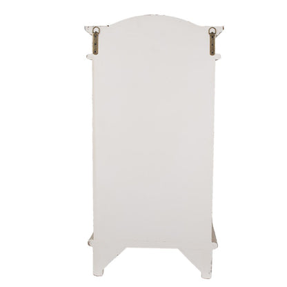 Wandkast 45x30x88 cm wit MDF