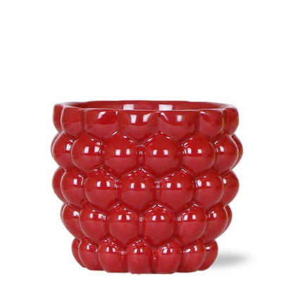 Plantenpot keramiek 12 cm rood