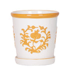 Sierpot keramiek oranje Ø9 cm