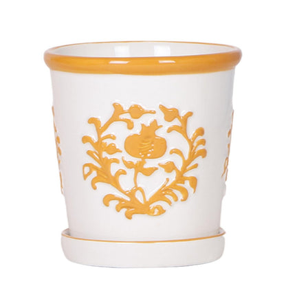 Sierpot keramiek oranje Ø9 cm