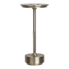 Tafellamp LED zilver aluminium 28,5 cm