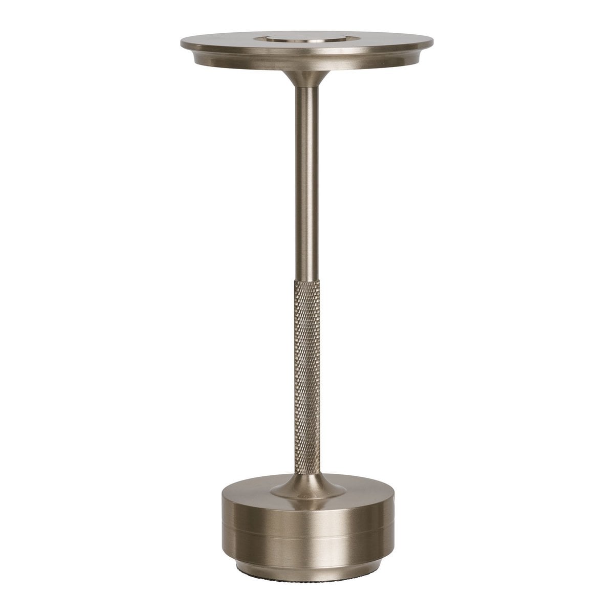 Tafellamp LED zilver aluminium 28,5 cm