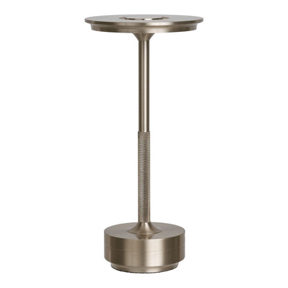 Tafellamp LED zilver aluminium 28,5 cm