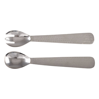 Saladekapje 35 cm roestvrij staal zilver