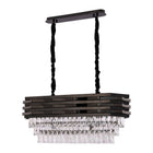 Hanglamp Crystal Black | 80x30cm