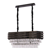 Pendant Lamp Crystal Black | 80x30cm