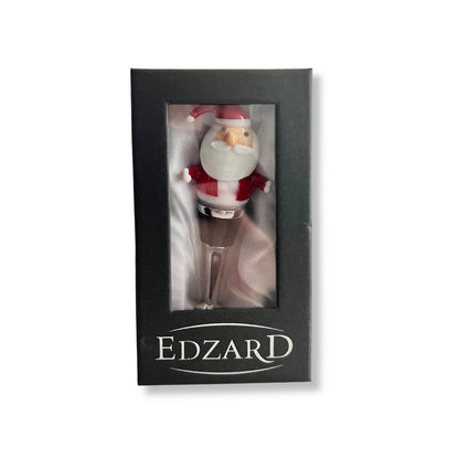 Flesdop Kerstman 11 cm Muranoglas