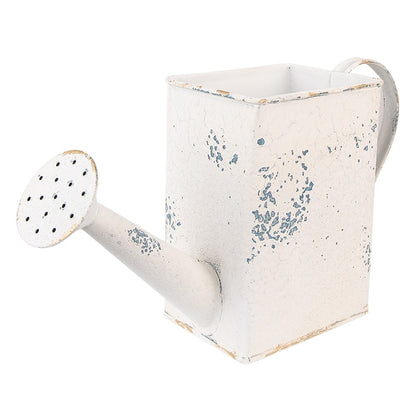 Decoratie gieter 31x9x17 cm beige ijzer