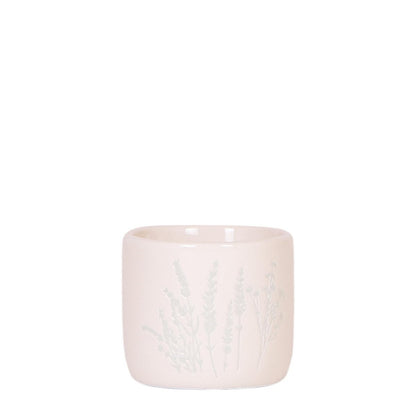 Bloempot 6 cm lichtblauw