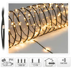 Lichtsnoer 24m 320 LED extra warm wit binnen buiten