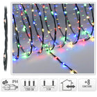 Led snoer 12 meter 400 leds multicolor