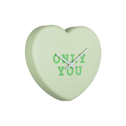 Wall Clock Heart Candy