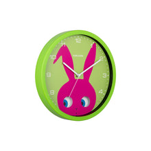 Peeka-Boo Bunny Wall Clock