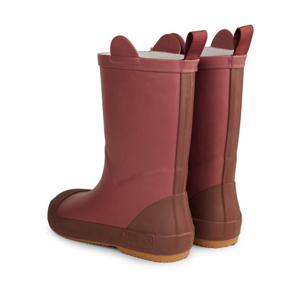 Rubberlaarzen kinderen mahogany