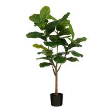 Ficus Lyrata Artificial Plant In Pot Maintenance-Free Green H150 Cm