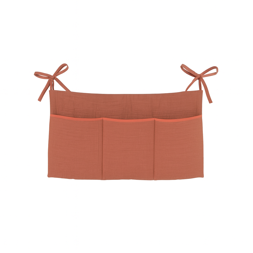 Tissi bed organizer mokka 3 vakken