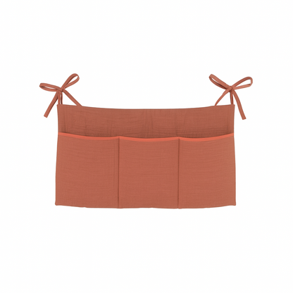 Tissi bed organizer mokka 3 vakken