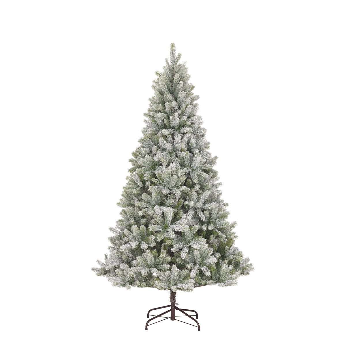 Kunstkerstboom Nagoya groen frosted 210 cm Ø115 cm