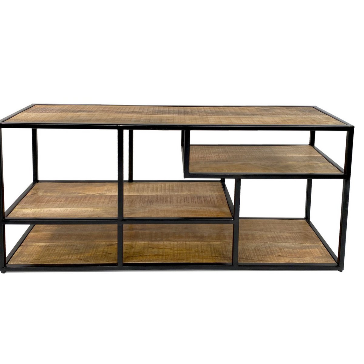 Staande Plank Scheidingswand Boekenplank Liverpool Zwart