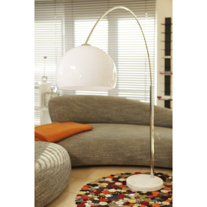 Arc lamp 208 cm white
