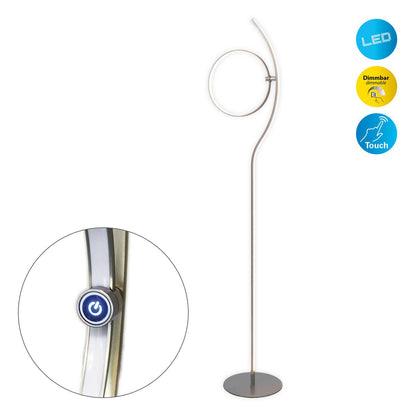 Elegante LED Staande Lamp Luslijn 150 cm Met LED Streep