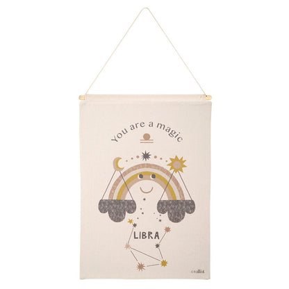 LITTLE SCALES children's wall art zodiac libra