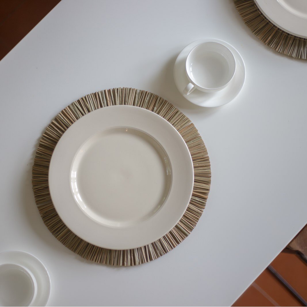 Placemat zeegras 35 cm set van 2 4 of 6