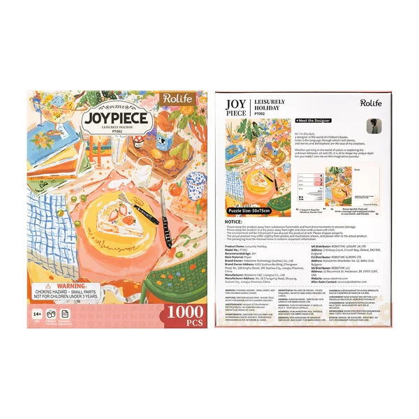 Jigsaw Puzzle, Robotime, Joypiece Leisurely Holiday, PT002, 50x75cm