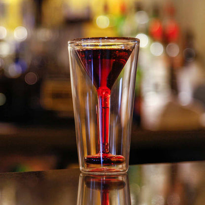 Martini glas 10 cl rood