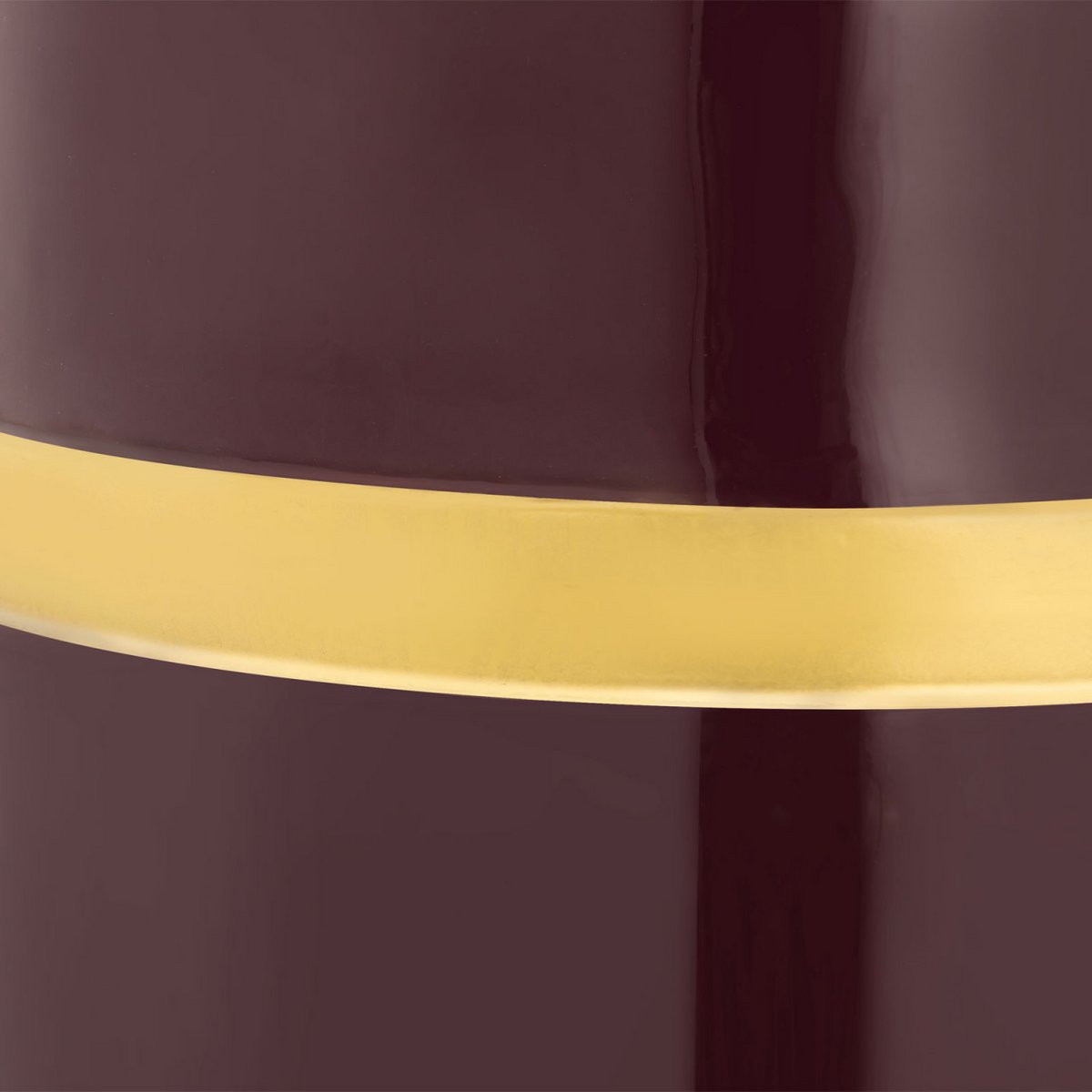 Bijzettafel rond Ø34x36 cm verguld metaal