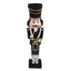 Notenkraker beeld 16 cm zwart kunststof