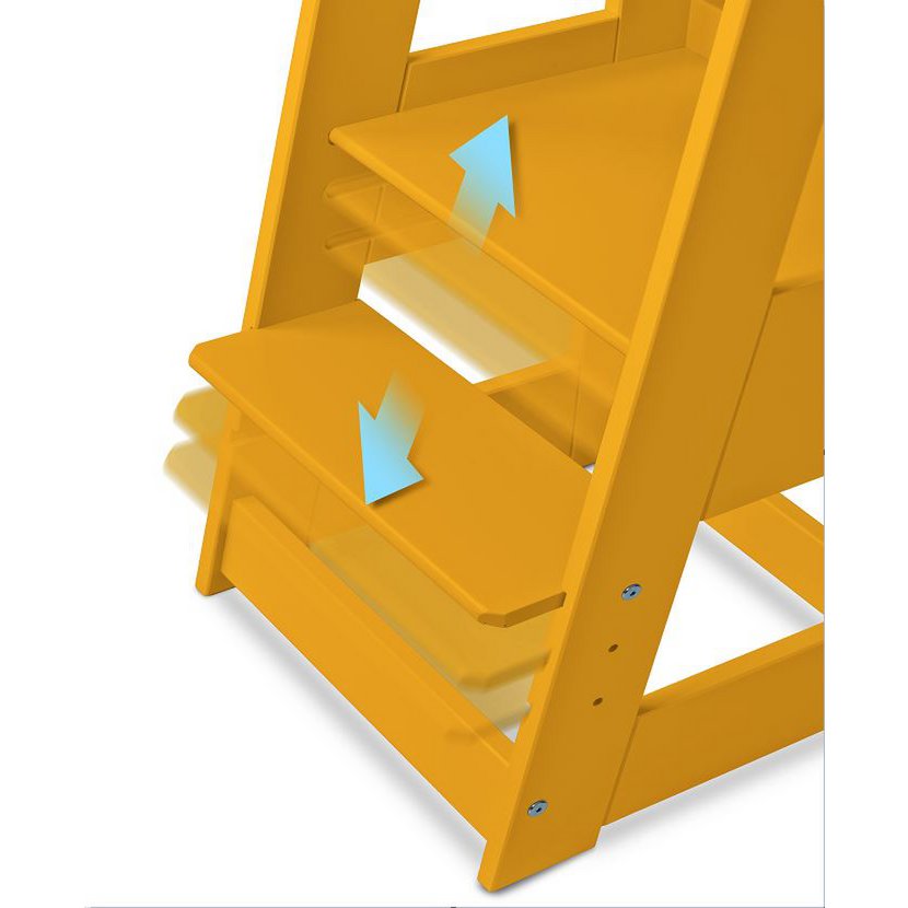 tiSsi® learning tower FELIX beech sunflower YELLOW