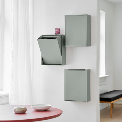 Afvalscheidingsbak gerecycled plastic