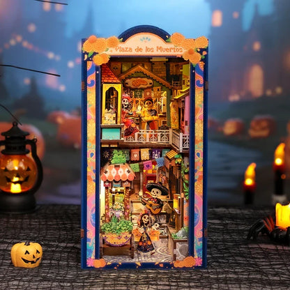 Cutebee, DIY Booknook, Plaza de los Muertos, BJAA405, 18,3x12x23,3cm