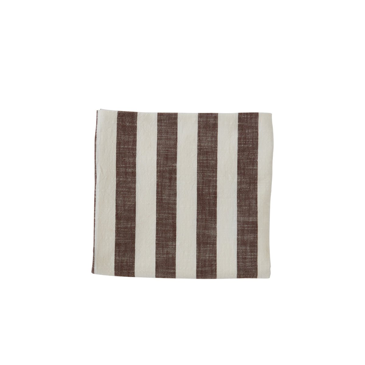 Tafelkleed 260x140 cm organisch katoen choko