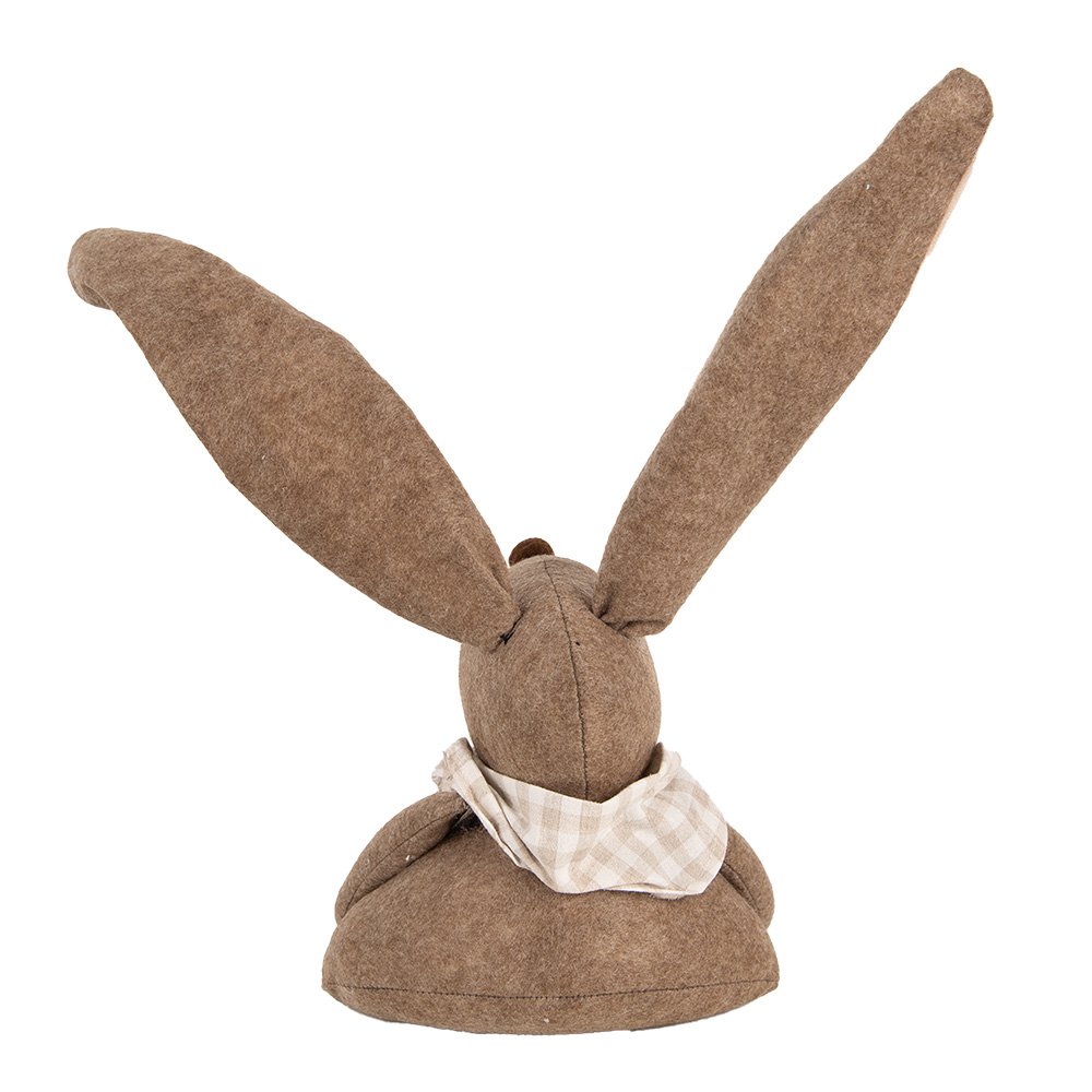 Deurstopper Konijn 20x17x41 cm Bruin Synthetisch