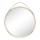 Bad Mirror - Natural, Rattan, Ø50 cm